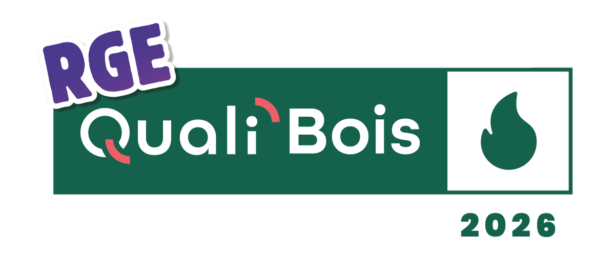Chaleur Energie Installation De Poele A Bedee Logo QualiBOIS RGE2026
